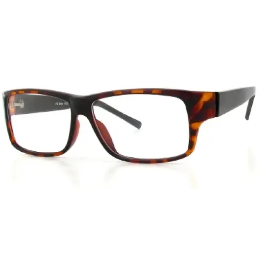 Soho 1002 in Demi Black Designer Reading Glass Frames ; Demo Lens image {1}