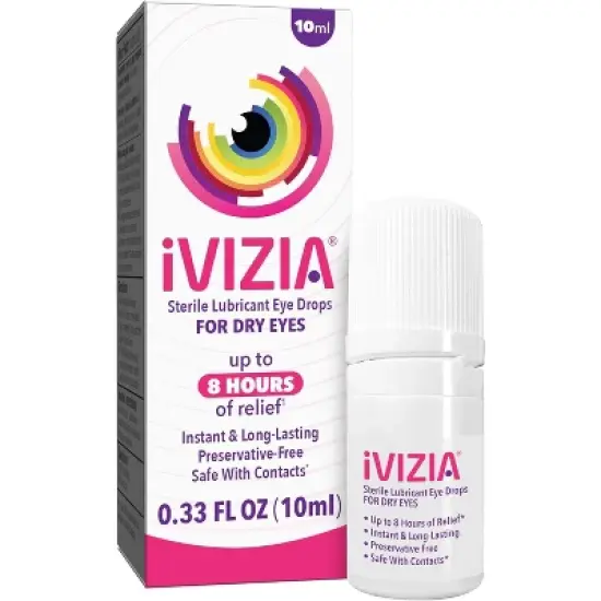 Ivizia Dry Eye Sterile Lubricant Drops 10ml image {6}