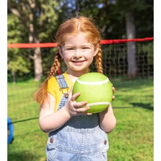 HearthSong Jumbo 3-in-1 Three-Way Game Set Featuring Badminton, Tennis and Volleyball for Kids image {10}