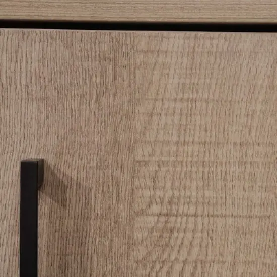 71" Beginnings Bookcase with Doors Light Brown - Sauder image {2}