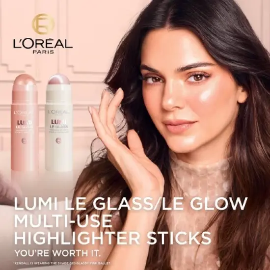 L'Oreal Paris Lumi Le Glass Highlighter Stick - 0.25oz image {9}