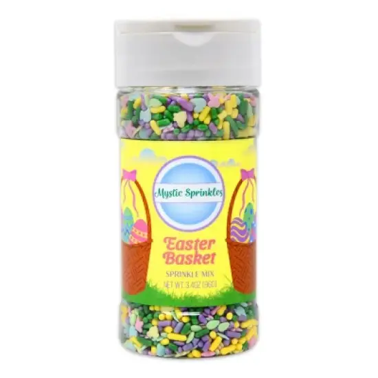 Mystic Sprinkles Easter Basket Sprinkle Mix 3.4oz Bottle image {1}