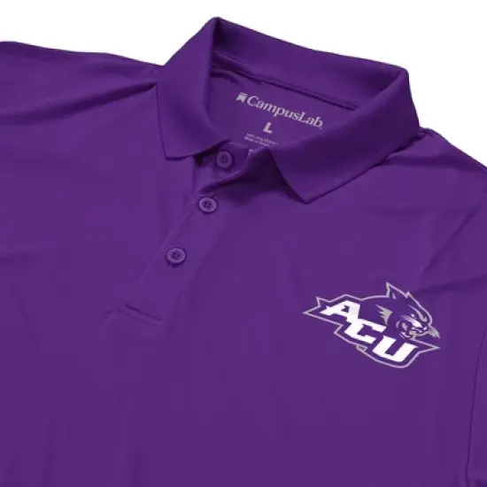 Men's Abilene Christian University Adult Polo Left Chest Logo image {3}