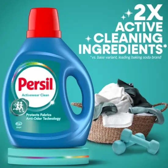 Persil Activewear Liquid Laundry Detergent 50 Loads - 84 fl oz image {4}
