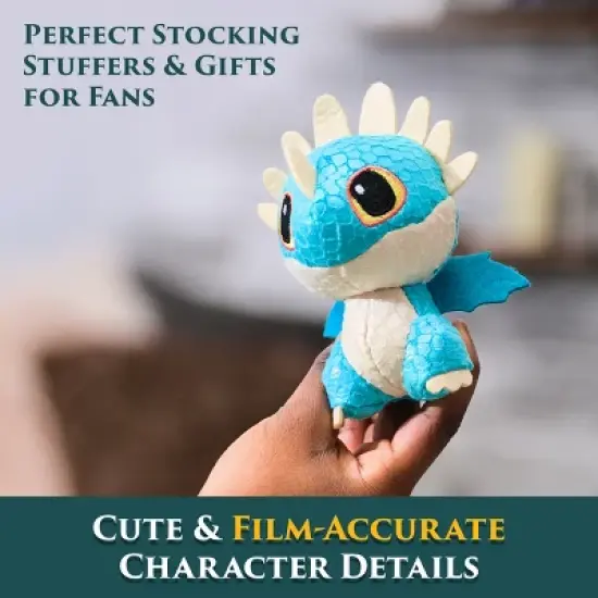 Dreamworks Dragons How to Train Your Dragon, Mini Surprise Dragons Plush Toys, 3" Mystery Dragon Plushies (Unbox 1 of 5 Styles) image {5}