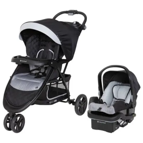 Baby Trend EZ Ride PLUS Travel System with EZ-Lift Infant Car Seat - Carbon Black image {15}