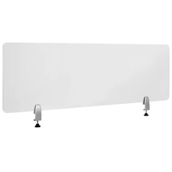 Emma and Oliver Clear Acrylic Desk Partition (Hardware Included) image {7}