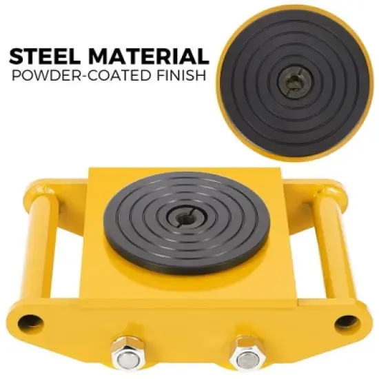 Machinery Mover 6T 13200lb Heavy Duty Machine Dolly Equipment Roller Skates image {5}