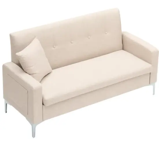 Multi-functional storage comfortable double sofa,Suitable for living room, apartment, home office image {4}