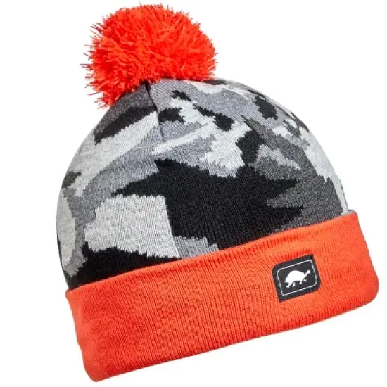 Turtle Fur Boys' BDU Pom Beanie image {4}