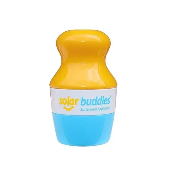 Solar Buddies Refillable Roll On Sponge Applicator For Sunscreen - Blue image {6}
