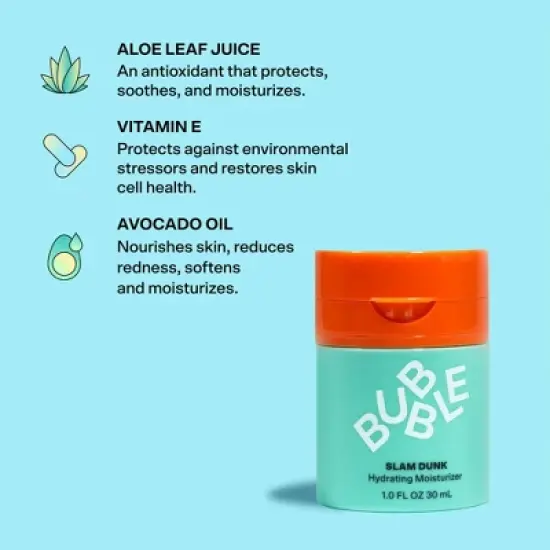 Bubble Skincare Bubble Slam Dunk Mini Face Moisturizer - 1 fl oz image {4}