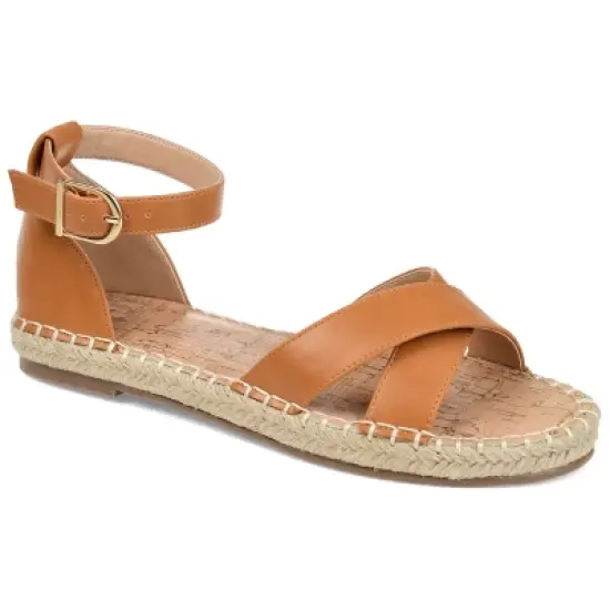 Journee Collection Womens Lyddia Espadrille Flat Sandals image {12}