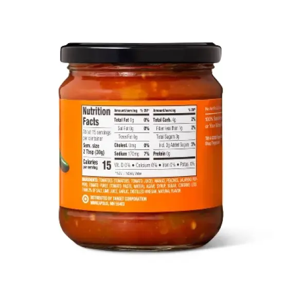 Mild Mango Peach Salsa 16oz - Good & Gather&trade; image {1}