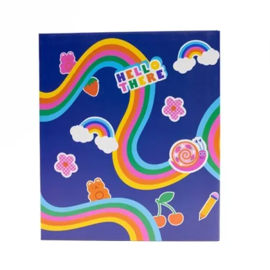 Continental Accessory Y2K Culture 2" 3 Paper Ring Binder Write Your Story image {3}