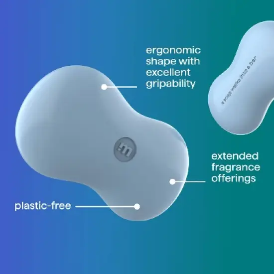 Method Men's Bar Soap - Glacier Granite - 2pk - 5oz each image {4}