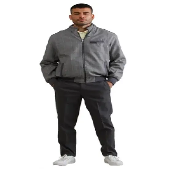 Members Only - Men's Anderson Glen Plaid Iconic Racer Jacket image {3}