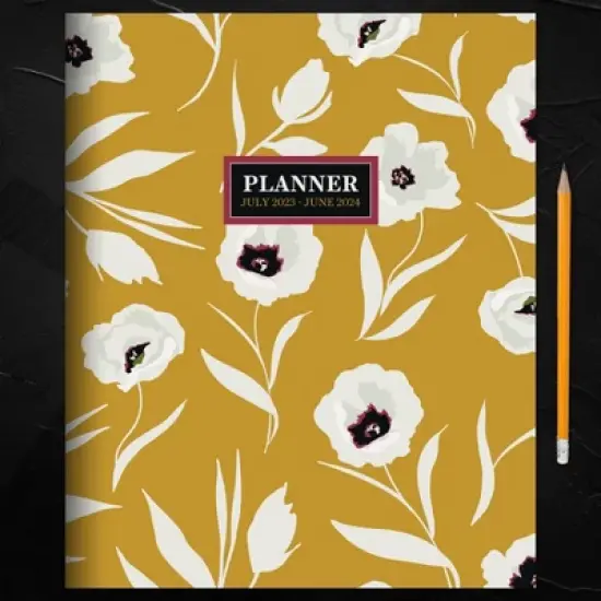 TF Publishing 2023-24 Academic Planner Monthly 9"x11" Field of Goldenrod image {3}