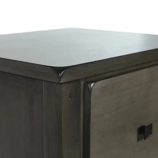 Hillsboro File Cabinet Gray Wash - OSP Home Furnishings image {4}