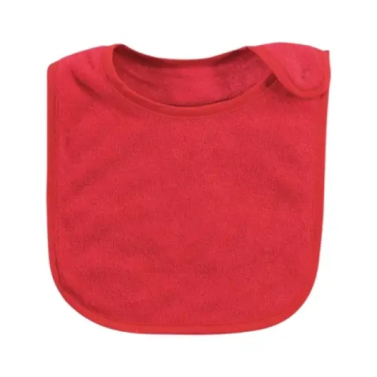 Hudson Baby Infant Boy Rayon from Bamboo Terry Bibs, Basic Bright, One Size image {6}