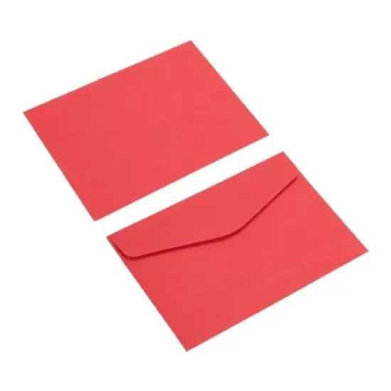 Unique Bargains Mini Envelopes 60 Pack Paper Blank Small Items Storage Business Card Holder for Greeting Note Party Multicolor image {4}