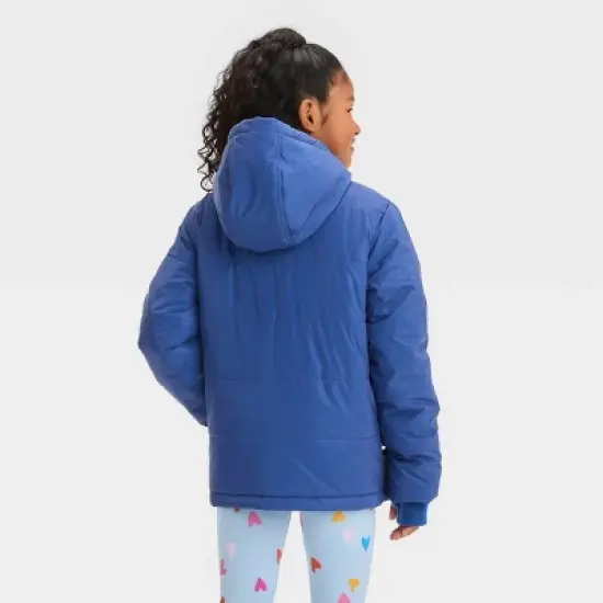 Girls' Solid Puffer Jacket - Cat & Jack&trade; image {1}