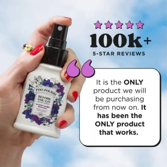 Poo-Pourri Orchid Vanilla Blossom Toilet Spray 2 fl oz image {14}