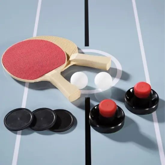 ESPN 72" Air Hockey and Table Tennis Table image {3}