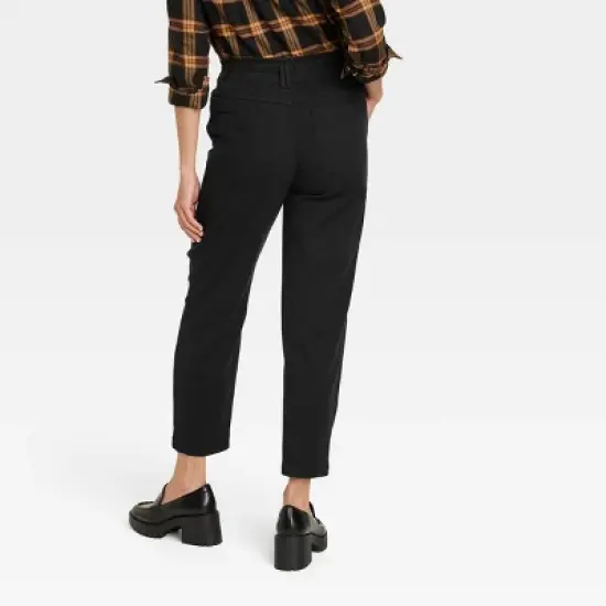 Women's Mid-Rise Tapered Fit Pants - Knox Rose&trade; image {1}