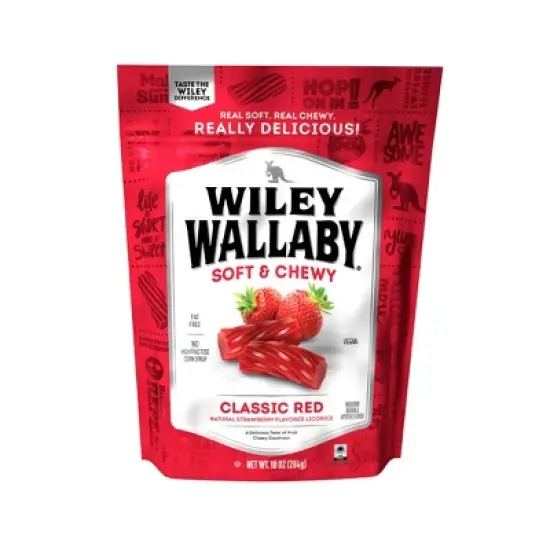 Wiley Wallaby Classic Red Licorice - 10oz image {10}