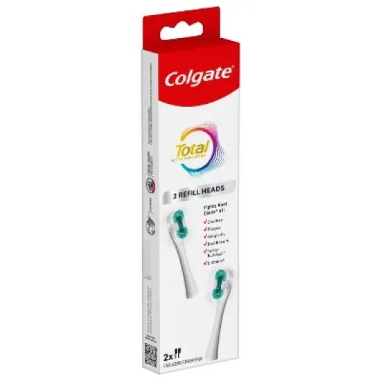 Colgate Total Active Prevention Battery Replacement Toothbrush Heads  - 2pk image {10}