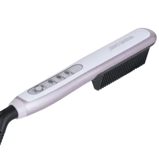 Prospera DL032-P PTC Ceramic Hair Straightener - Pink image {3}