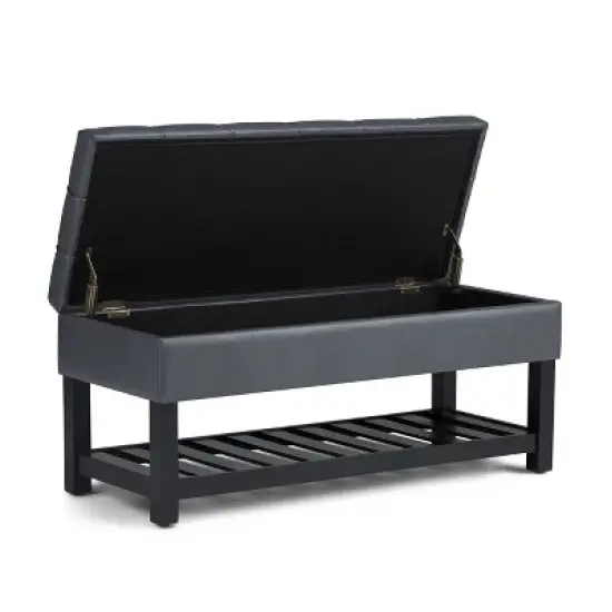 44" Wyatt Storage Ottoman Bench - WyndenHall image {2}