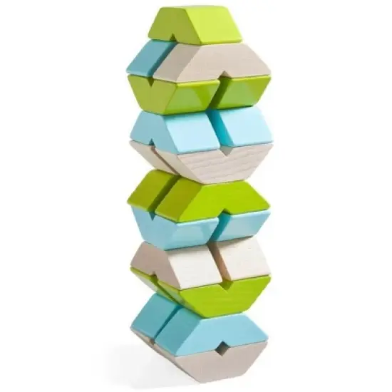 HABA Varius Building Blocks with Pattern Cards (Made in Germany) image {2}