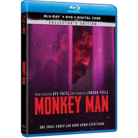 Monkey Man - Collector's Edition Blu-ray + DVD + Digital image {1}