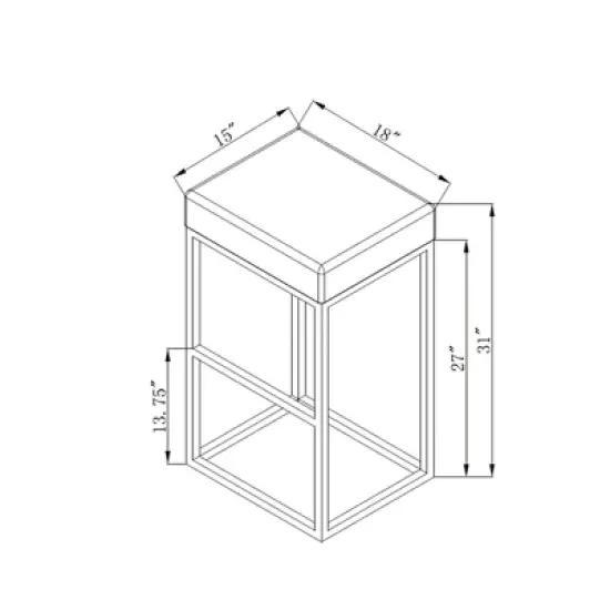 Valerie Barstool - Chic Home Design image {1}