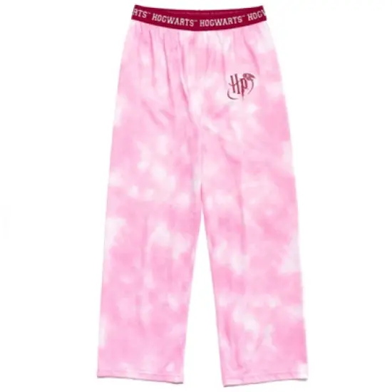 Harry Potter Pajama Shirt and Pants Sleep Set Tie Dye Pink  image {2}