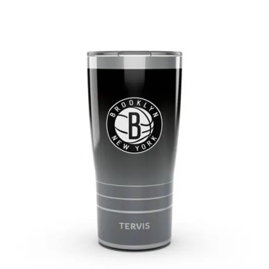 NBA Brooklyn Nets 20oz Ombre Stainless Steel Tumbler image {4}