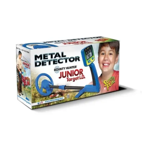 Bounty Hunter Junior Target I.D. Metal Detector - Blue image {3}