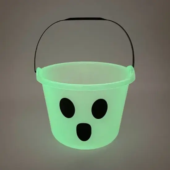Plastic Basket Glow with Ghost Face - Bullseye's Playground&trade; image {2}
