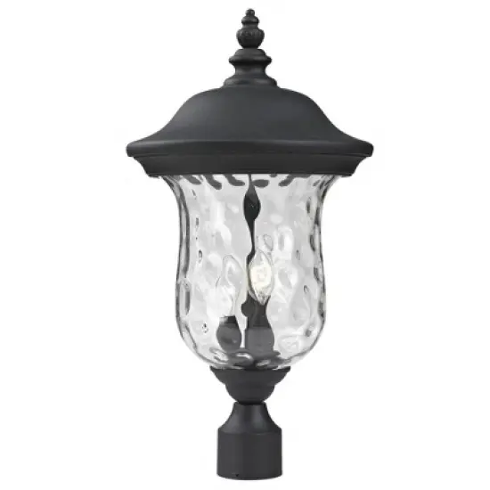 Z-Lite Armstrong 2 - Light Post Light in  Black image {1}