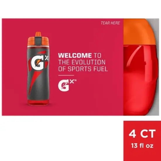 Gatorade GX Fruit Punch Flavor Pod - 13 fl oz Bottle: Kosher, Energy Drink Mix image {4}