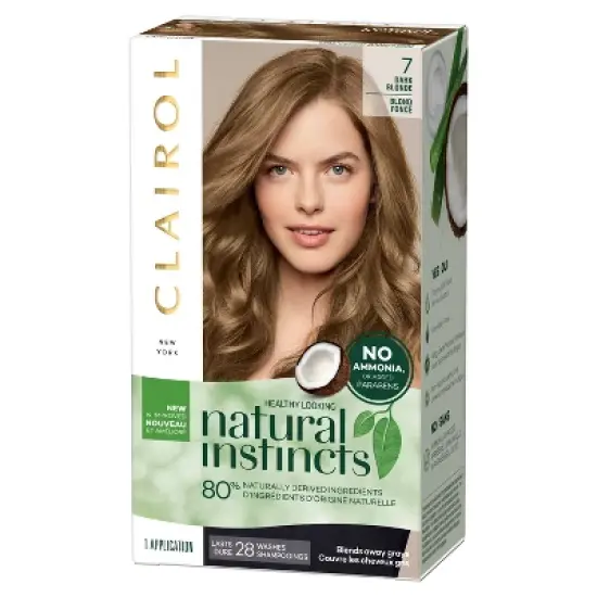 Natural Instincts Clairol Demi-Permanent Hair Color Cream Kit - Blonde image {8}