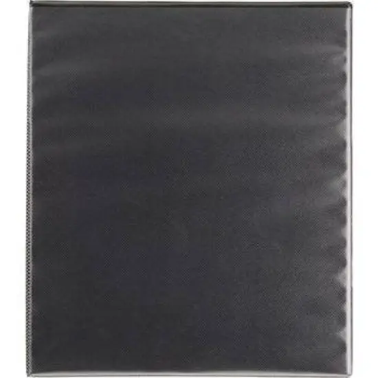 0.5" Ring Binder Clear View Black - up&up&trade;: Half Inch, 120 Sheet Capacity, 4 Pockets, Hard Cover image {7}