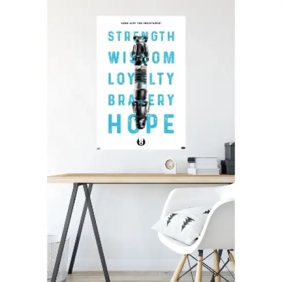 Trends International Star Wars: Saga - Lightsaber Text Unframed Wall Poster Prints image {5}