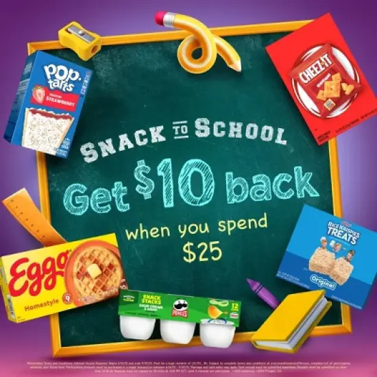 Eggo Frozen Waffles Blueberry - 12.3oz/10ct image {2}