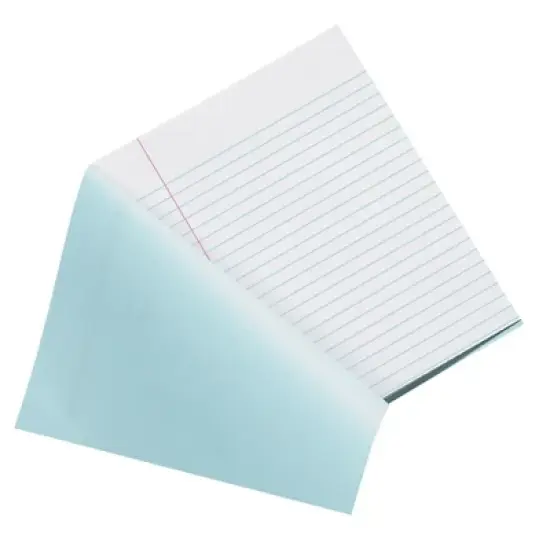 Pacon&reg; Examination Blue Book, 12 Pages, 3/8 in ruled, 7" x 8-1/2", 50 Books image {2}