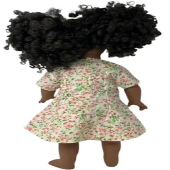 Doll Clothes Superstore Size 5 Matching Girl And Doll Pink Flower Dress image {2}