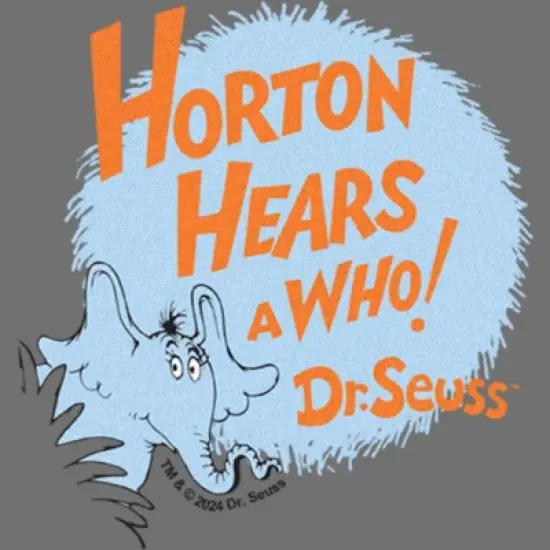 Infant's Dr. Seuss Horton the Elephant Hears a Who  Bodysuit - Athletic Heather - 18 Months image {1}