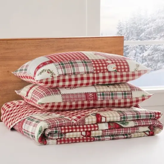 Home For Christmas Bedspread Set - Levtex Home image {4}